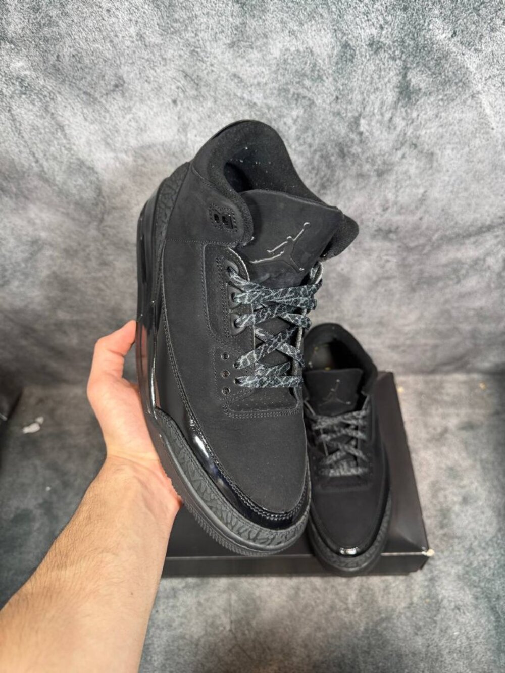 Size 11.5 | Jordan 3 Black Cat With Box | Pre-Owned